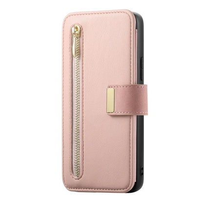 Ring Zipper Wallet RFID Blocking MagSafe Leather Phone Case, For OnePlus 15T, For OnePlus Ace 5 / 5 Pro, For OnePlus 13, For OnePlus 12R  5G / Ace 3