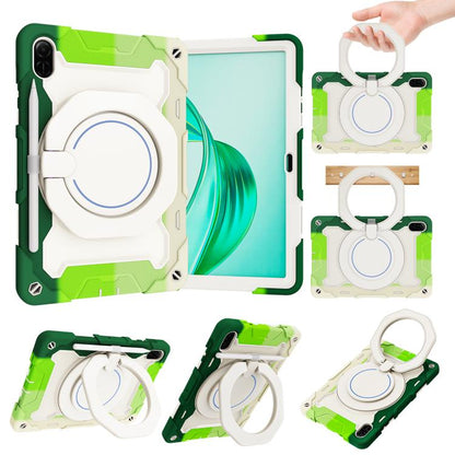 Armor Portable Rotating Ring Holder Silicone Tablet Case, For Honor Pad X9 Pro, For Honor Pad X9 / X8a