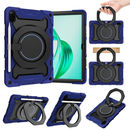 Armor Portable Rotating Ring Holder Silicone Tablet Case, For Honor Pad X9 Pro, For Honor Pad X9 / X8a