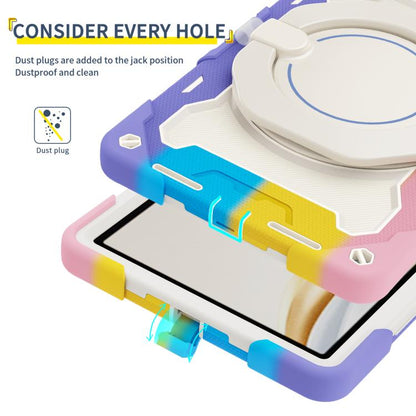 Armor Portable Rotating Ring Holder Silicone Tablet Case, For Honor Pad X9 Pro, For Honor Pad X9 / X8a