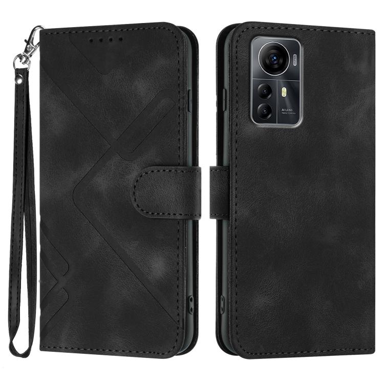 Line Pattern Skin Feel Leather Phone Case, For ZTE nubia Focus Pro, For ZTE nubia Music, For ZTE Blade A34, For ZTE nubia Z60 Ultra, For ZTE Blade A54, For ZTE Blade A73 4G / Blade V50 Design 4G, For ZTE Blade A73 5G, For ZTE Blade V50 Vita            ...