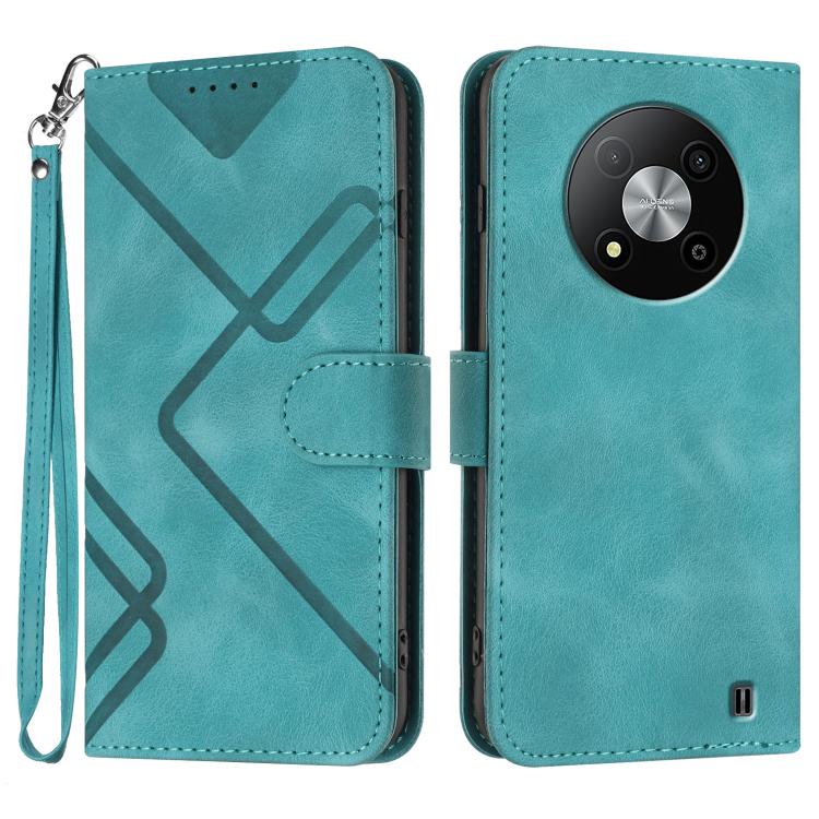 Line Pattern Skin Feel Leather Phone Case, For ZTE nubia Focus Pro, For ZTE nubia Music, For ZTE Blade A34, For ZTE nubia Z60 Ultra, For ZTE Blade A54, For ZTE Blade A73 4G / Blade V50 Design 4G, For ZTE Blade A73 5G, For ZTE Blade V50 Vita            ...