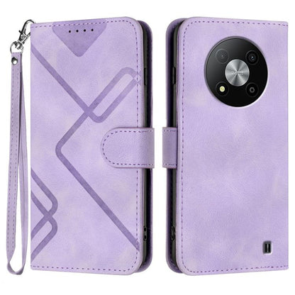Line Pattern Skin Feel Leather Phone Case, For ZTE nubia Focus Pro, For ZTE nubia Music, For ZTE Blade A34, For ZTE nubia Z60 Ultra, For ZTE Blade A54, For ZTE Blade A73 4G / Blade V50 Design 4G, For ZTE Blade A73 5G, For ZTE Blade V50 Vita            ...