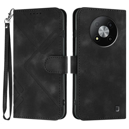 Line Pattern Skin Feel Leather Phone Case, For ZTE nubia Focus Pro, For ZTE nubia Music, For ZTE Blade A34, For ZTE nubia Z60 Ultra, For ZTE Blade A54, For ZTE Blade A73 4G / Blade V50 Design 4G, For ZTE Blade A73 5G, For ZTE Blade V50 Vita            ...