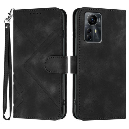 Line Pattern Skin Feel Leather Phone Case, For ZTE nubia Focus Pro, For ZTE nubia Music, For ZTE Blade A34, For ZTE nubia Z60 Ultra, For ZTE Blade A54, For ZTE Blade A73 4G / Blade V50 Design 4G, For ZTE Blade A73 5G, For ZTE Blade V50 Vita            ...