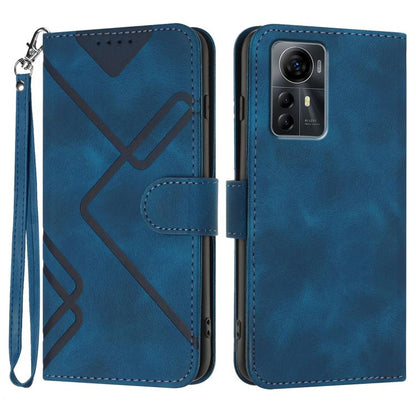 Line Pattern Skin Feel Leather Phone Case, For ZTE nubia Focus Pro, For ZTE nubia Music, For ZTE Blade A34, For ZTE nubia Z60 Ultra, For ZTE Blade A54, For ZTE Blade A73 4G / Blade V50 Design 4G, For ZTE Blade A73 5G, For ZTE Blade V50 Vita            ...