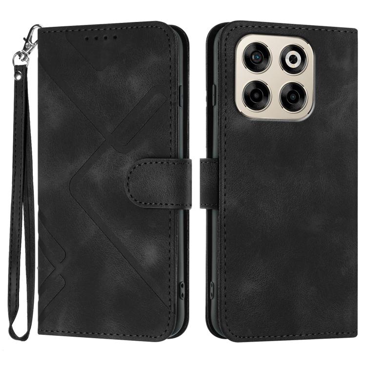 Line Pattern Skin Feel Leather Phone Case, For ZTE Blade A35e 4G, For ZTE Blade A35e Global, For ZTE Blade A35e Brazil, For ZTE nubia Music 2, For ZTE nubia S 5G A403ZT, For ZTE Blade V70 Design, For ZTE Blade A35 Lite, For ZTE Blade V70               ...
