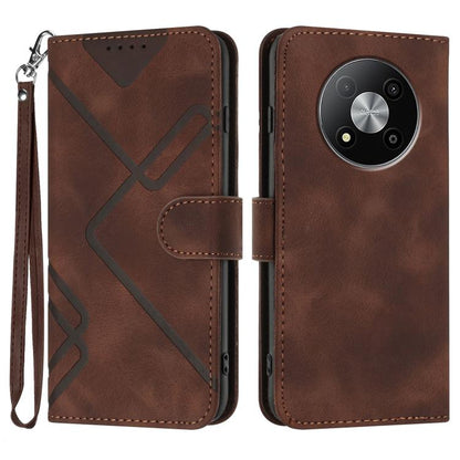 Line Pattern Skin Feel Leather Phone Case, For ZTE nubia Air Pro 5G, For ZTE nubia Neo 5 Pro 5G, For ZTE nubia Neo 5 5G, For ZTE nubia Neo 5 GT 5G, For ZTE Blade V80 Design / V80 Vita, For ZTE nubia V80 Max / Blade V80 Max, For ZTE Blade A56 Pro       ...