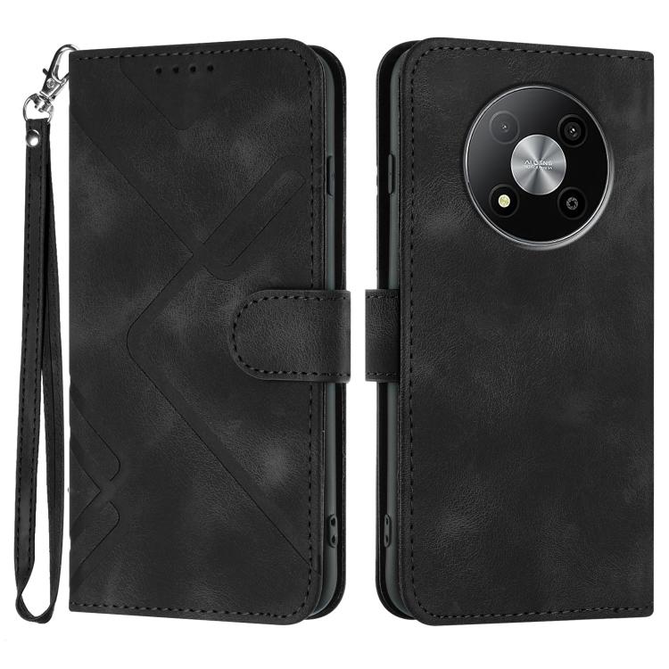 Line Pattern Skin Feel Leather Phone Case, For ZTE nubia Air Pro 5G, For ZTE nubia Neo 5 Pro 5G, For ZTE nubia Neo 5 5G, For ZTE nubia Neo 5 GT 5G, For ZTE Blade V80 Design / V80 Vita, For ZTE nubia V80 Max / Blade V80 Max, For ZTE Blade A56 Pro       ...