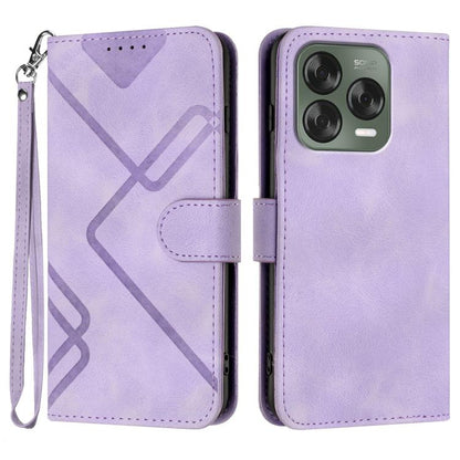 Line Pattern Skin Feel Leather Phone Case, For ZTE Blade A35e 4G, For ZTE Blade A35e Global, For ZTE Blade A35e Brazil, For ZTE nubia Music 2, For ZTE nubia S 5G A403ZT, For ZTE Blade V70 Design, For ZTE Blade A35 Lite, For ZTE Blade V70               ...