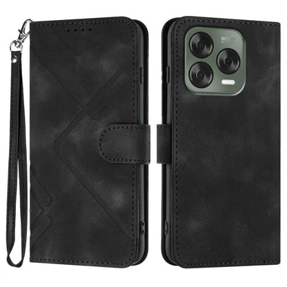 Line Pattern Skin Feel Leather Phone Case, For ZTE Blade A35e 4G, For ZTE Blade A35e Global, For ZTE Blade A35e Brazil, For ZTE nubia Music 2, For ZTE nubia S 5G A403ZT, For ZTE Blade V70 Design, For ZTE Blade A35 Lite, For ZTE Blade V70               ...
