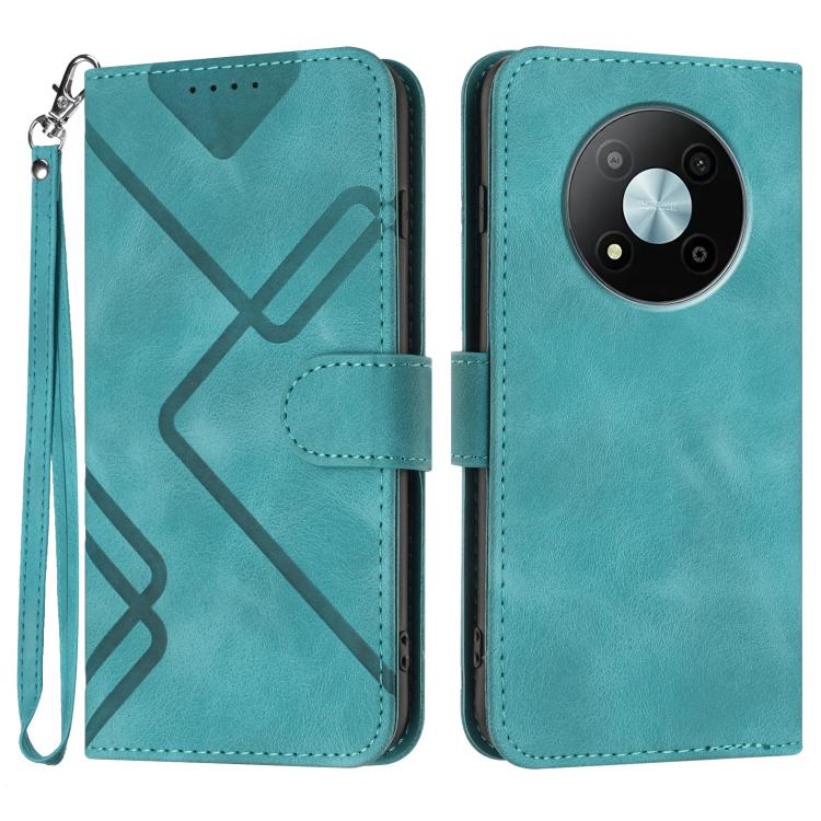 Line Pattern Skin Feel Leather Phone Case, For ZTE nubia Air Pro 5G, For ZTE nubia Neo 5 Pro 5G, For ZTE nubia Neo 5 5G, For ZTE nubia Neo 5 GT 5G, For ZTE Blade V80 Design / V80 Vita, For ZTE nubia V80 Max / Blade V80 Max, For ZTE Blade A56 Pro       ...