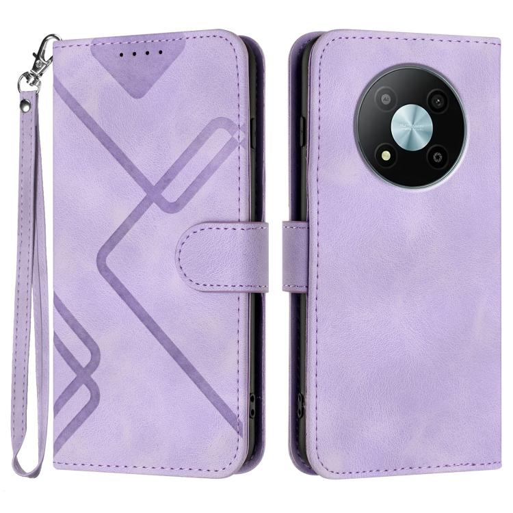 Line Pattern Skin Feel Leather Phone Case, For ZTE nubia Air Pro 5G, For ZTE nubia Neo 5 Pro 5G, For ZTE nubia Neo 5 5G, For ZTE nubia Neo 5 GT 5G, For ZTE Blade V80 Design / V80 Vita, For ZTE nubia V80 Max / Blade V80 Max, For ZTE Blade A56 Pro       ...