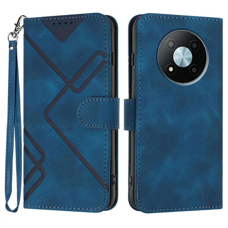 Line Pattern Skin Feel Leather Phone Case, For ZTE nubia Air Pro 5G, For ZTE nubia Neo 5 Pro 5G, For ZTE nubia Neo 5 5G, For ZTE nubia Neo 5 GT 5G, For ZTE Blade V80 Design / V80 Vita, For ZTE nubia V80 Max / Blade V80 Max, For ZTE Blade A56 Pro       ...