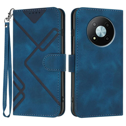 Line Pattern Skin Feel Leather Phone Case, For ZTE nubia Air Pro 5G, For ZTE nubia Neo 5 Pro 5G, For ZTE nubia Neo 5 5G, For ZTE nubia Neo 5 GT 5G, For ZTE Blade V80 Design / V80 Vita, For ZTE nubia V80 Max / Blade V80 Max, For ZTE Blade A56 Pro       ...