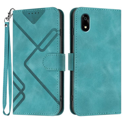Line Pattern Skin Feel Leather Phone Case, For ZTE nubia Air Pro 5G, For ZTE nubia Neo 5 Pro 5G, For ZTE nubia Neo 5 5G, For ZTE nubia Neo 5 GT 5G, For ZTE Blade V80 Design / V80 Vita, For ZTE nubia V80 Max / Blade V80 Max, For ZTE Blade A56 Pro       ...
