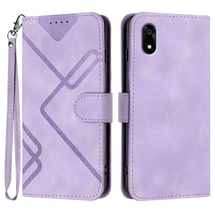 Line Pattern Skin Feel Leather Phone Case, For ZTE nubia Air Pro 5G, For ZTE nubia Neo 5 Pro 5G, For ZTE nubia Neo 5 5G, For ZTE nubia Neo 5 GT 5G, For ZTE Blade V80 Design / V80 Vita, For ZTE nubia V80 Max / Blade V80 Max, For ZTE Blade A56 Pro       ...
