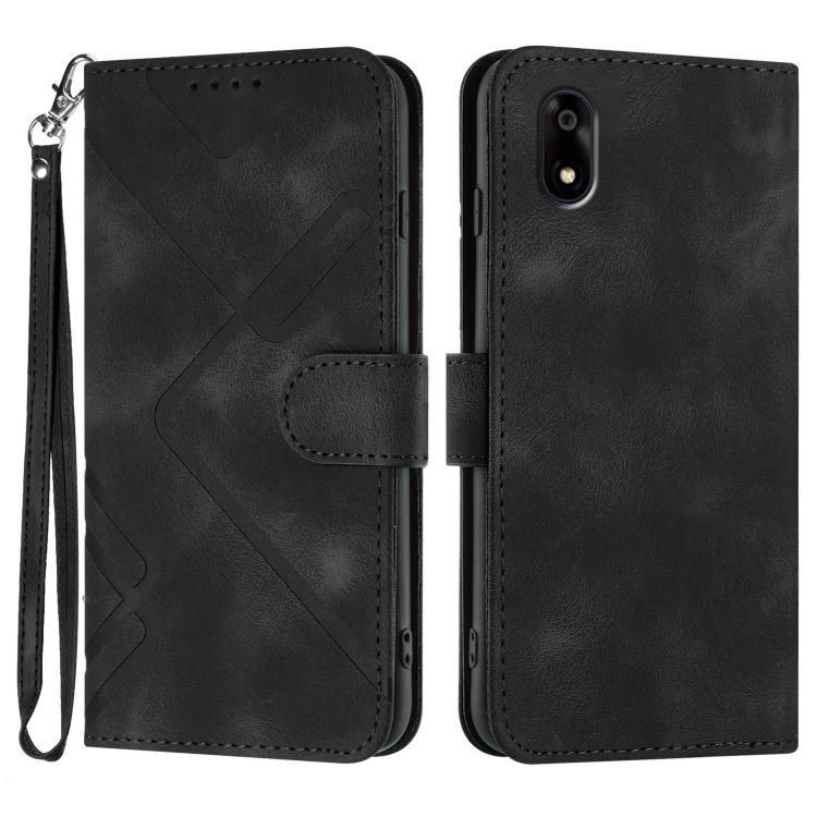 Line Pattern Skin Feel Leather Phone Case, For ZTE nubia Air Pro 5G, For ZTE nubia Neo 5 Pro 5G, For ZTE nubia Neo 5 5G, For ZTE nubia Neo 5 GT 5G, For ZTE Blade V80 Design / V80 Vita, For ZTE nubia V80 Max / Blade V80 Max, For ZTE Blade A56 Pro       ...