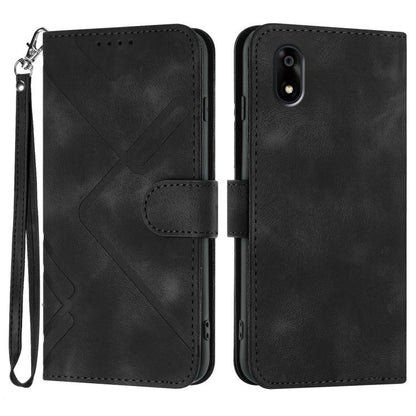 Line Pattern Skin Feel Leather Phone Case, For ZTE nubia Air Pro 5G, For ZTE nubia Neo 5 Pro 5G, For ZTE nubia Neo 5 5G, For ZTE nubia Neo 5 GT 5G, For ZTE Blade V80 Design / V80 Vita, For ZTE nubia V80 Max / Blade V80 Max, For ZTE Blade A56 Pro       ...