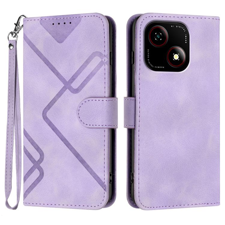 Line Pattern Skin Feel Leather Phone Case, For ZTE Blade A35e 4G, For ZTE Blade A35e Global, For ZTE Blade A35e Brazil, For ZTE nubia Music 2, For ZTE nubia S 5G A403ZT, For ZTE Blade V70 Design, For ZTE Blade A35 Lite, For ZTE Blade V70               ...