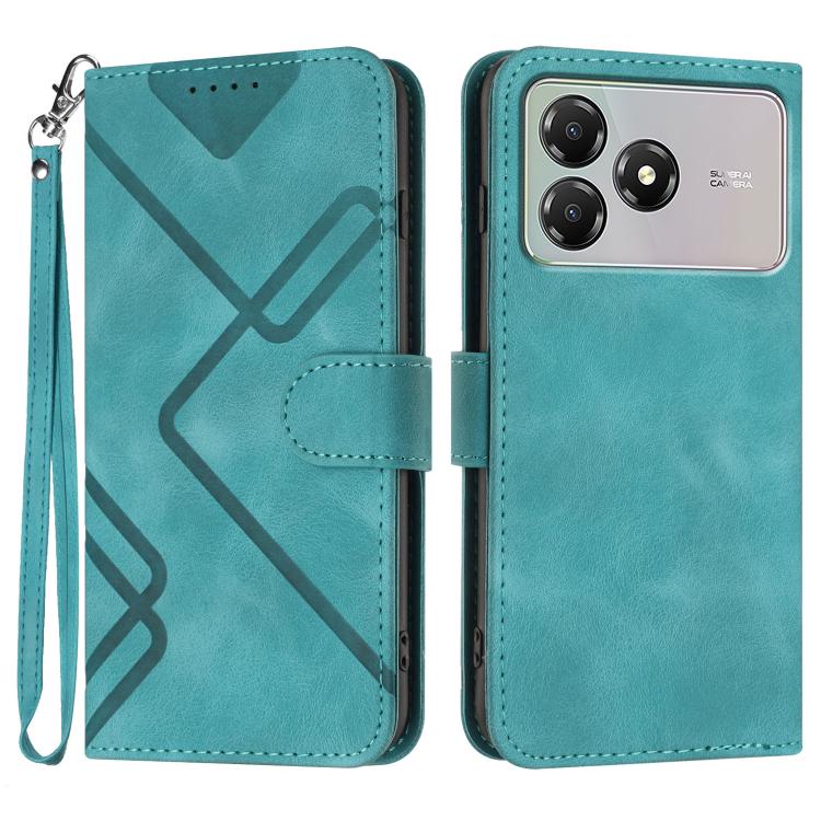 Line Pattern Skin Feel Leather Phone Case, For ZTE nubia Air Pro 5G, For ZTE nubia Neo 5 Pro 5G, For ZTE nubia Neo 5 5G, For ZTE nubia Neo 5 GT 5G, For ZTE Blade V80 Design / V80 Vita, For ZTE nubia V80 Max / Blade V80 Max, For ZTE Blade A56 Pro       ...