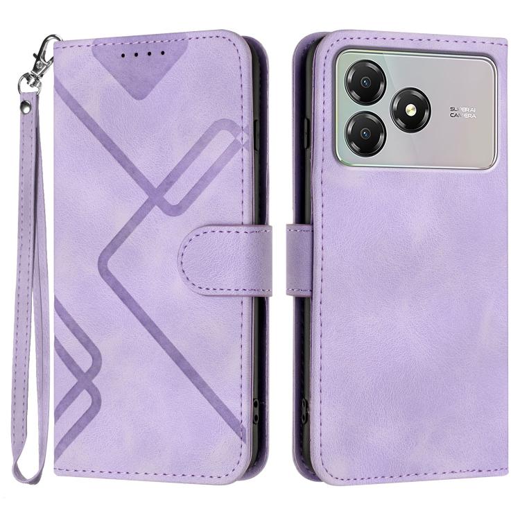 Line Pattern Skin Feel Leather Phone Case, For ZTE nubia Air Pro 5G, For ZTE nubia Neo 5 Pro 5G, For ZTE nubia Neo 5 5G, For ZTE nubia Neo 5 GT 5G, For ZTE Blade V80 Design / V80 Vita, For ZTE nubia V80 Max / Blade V80 Max, For ZTE Blade A56 Pro       ...