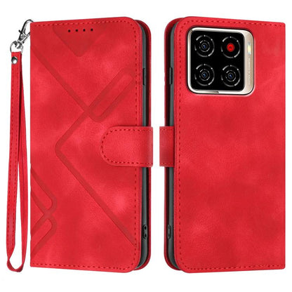 Line Pattern Skin Feel Leather Phone Case, For ZTE nubia Air Pro 5G, For ZTE nubia Neo 5 Pro 5G, For ZTE nubia Neo 5 5G, For ZTE nubia Neo 5 GT 5G, For ZTE Blade V80 Design / V80 Vita, For ZTE nubia V80 Max / Blade V80 Max, For ZTE Blade A56 Pro       ...