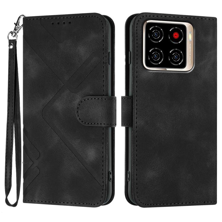 Line Pattern Skin Feel Leather Phone Case, For ZTE nubia Air Pro 5G, For ZTE nubia Neo 5 Pro 5G, For ZTE nubia Neo 5 5G, For ZTE nubia Neo 5 GT 5G, For ZTE Blade V80 Design / V80 Vita, For ZTE nubia V80 Max / Blade V80 Max, For ZTE Blade A56 Pro       ...