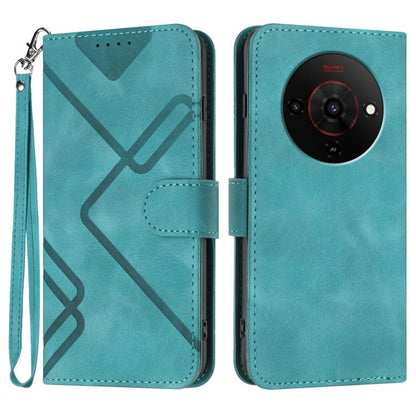 Line Pattern Skin Feel Leather Phone Case, For ZTE nubia Air Pro 5G, For ZTE nubia Neo 5 Pro 5G, For ZTE nubia Neo 5 5G, For ZTE nubia Neo 5 GT 5G, For ZTE Blade V80 Design / V80 Vita, For ZTE nubia V80 Max / Blade V80 Max, For ZTE Blade A56 Pro       ...