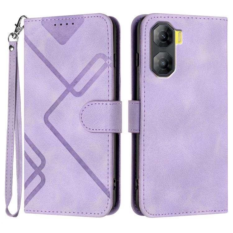 Line Pattern Skin Feel Leather Phone Case, For ZTE nubia Air Pro 5G, For ZTE nubia Neo 5 Pro 5G, For ZTE nubia Neo 5 5G, For ZTE nubia Neo 5 GT 5G, For ZTE Blade V80 Design / V80 Vita, For ZTE nubia V80 Max / Blade V80 Max, For ZTE Blade A56 Pro       ...