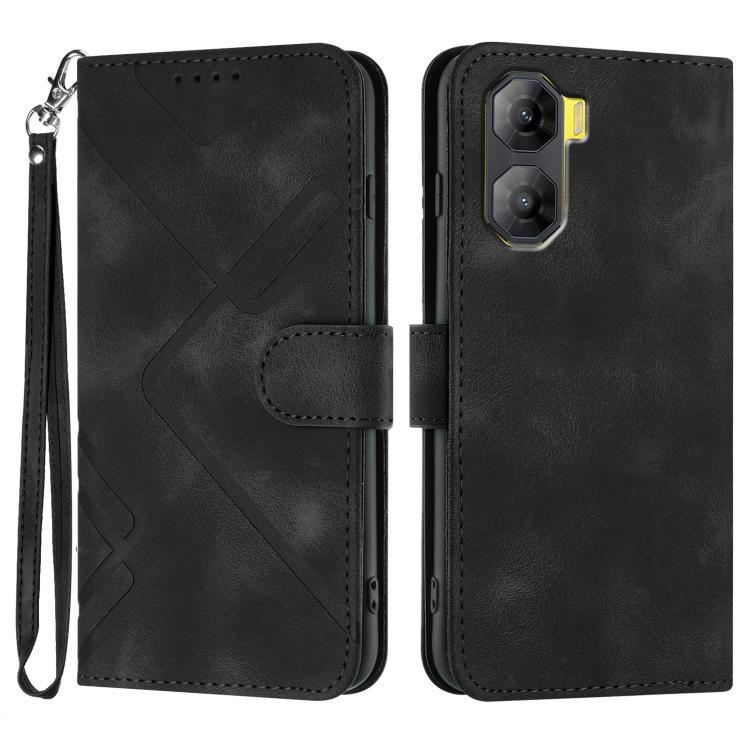 Line Pattern Skin Feel Leather Phone Case, For ZTE nubia Air Pro 5G, For ZTE nubia Neo 5 Pro 5G, For ZTE nubia Neo 5 5G, For ZTE nubia Neo 5 GT 5G, For ZTE Blade V80 Design / V80 Vita, For ZTE nubia V80 Max / Blade V80 Max, For ZTE Blade A56 Pro       ...
