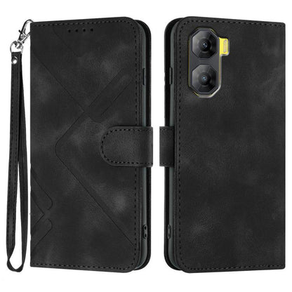 Line Pattern Skin Feel Leather Phone Case, For ZTE nubia Air Pro 5G, For ZTE nubia Neo 5 Pro 5G, For ZTE nubia Neo 5 5G, For ZTE nubia Neo 5 GT 5G, For ZTE Blade V80 Design / V80 Vita, For ZTE nubia V80 Max / Blade V80 Max, For ZTE Blade A56 Pro       ...