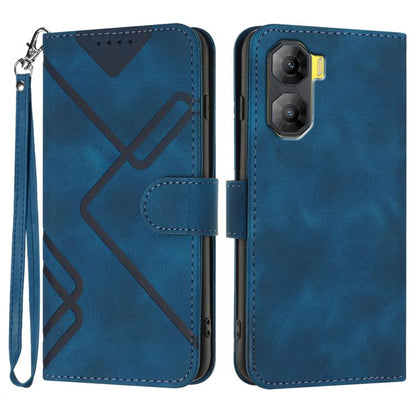 Line Pattern Skin Feel Leather Phone Case, For ZTE nubia Air Pro 5G, For ZTE nubia Neo 5 Pro 5G, For ZTE nubia Neo 5 5G, For ZTE nubia Neo 5 GT 5G, For ZTE Blade V80 Design / V80 Vita, For ZTE nubia V80 Max / Blade V80 Max, For ZTE Blade A56 Pro       ...