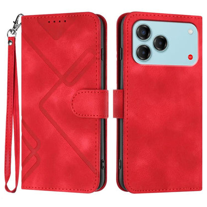 Line Pattern Skin Feel Leather Phone Case, For ZTE nubia Air Pro 5G, For ZTE nubia Neo 5 Pro 5G, For ZTE nubia Neo 5 5G, For ZTE nubia Neo 5 GT 5G, For ZTE Blade V80 Design / V80 Vita, For ZTE nubia V80 Max / Blade V80 Max, For ZTE Blade A56 Pro       ...