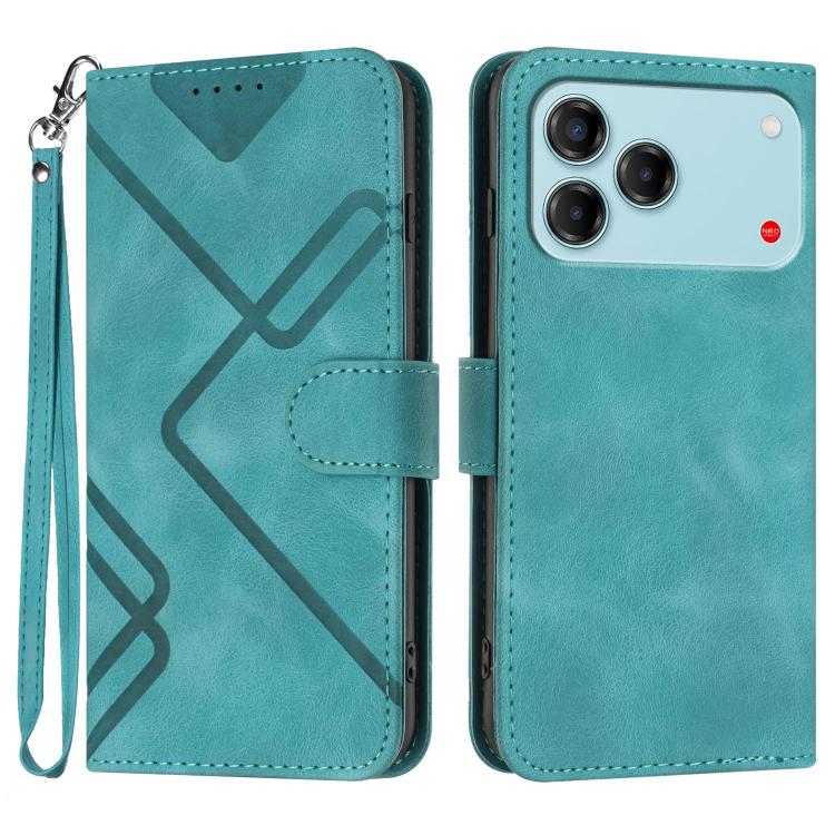 Line Pattern Skin Feel Leather Phone Case, For ZTE nubia Air Pro 5G, For ZTE nubia Neo 5 Pro 5G, For ZTE nubia Neo 5 5G, For ZTE nubia Neo 5 GT 5G, For ZTE Blade V80 Design / V80 Vita, For ZTE nubia V80 Max / Blade V80 Max, For ZTE Blade A56 Pro       ...