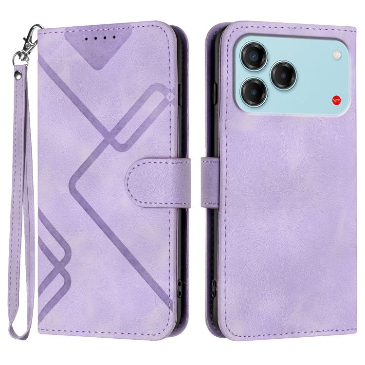 Line Pattern Skin Feel Leather Phone Case, For ZTE nubia Air Pro 5G, For ZTE nubia Neo 5 Pro 5G, For ZTE nubia Neo 5 5G, For ZTE nubia Neo 5 GT 5G, For ZTE Blade V80 Design / V80 Vita, For ZTE nubia V80 Max / Blade V80 Max, For ZTE Blade A56 Pro       ...