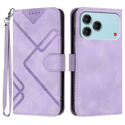 Line Pattern Skin Feel Leather Phone Case, For ZTE nubia Air Pro 5G, For ZTE nubia Neo 5 Pro 5G, For ZTE nubia Neo 5 5G, For ZTE nubia Neo 5 GT 5G, For ZTE Blade V80 Design / V80 Vita, For ZTE nubia V80 Max / Blade V80 Max, For ZTE Blade A56 Pro       ...