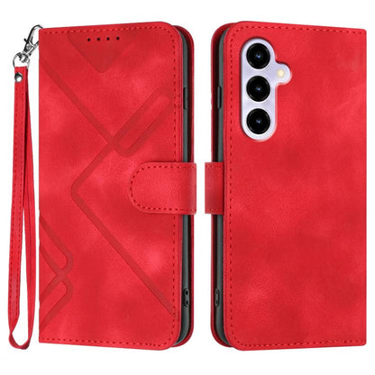 Line Pattern Skin Feel Leather Phone Case, For ZTE nubia Air Pro 5G, For ZTE nubia Neo 5 Pro 5G, For ZTE nubia Neo 5 5G, For ZTE nubia Neo 5 GT 5G, For ZTE Blade V80 Design / V80 Vita, For ZTE nubia V80 Max / Blade V80 Max, For ZTE Blade A56 Pro       ...