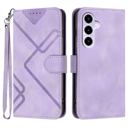 Line Pattern Skin Feel Leather Phone Case, For ZTE nubia Air Pro 5G, For ZTE nubia Neo 5 Pro 5G, For ZTE nubia Neo 5 5G, For ZTE nubia Neo 5 GT 5G, For ZTE Blade V80 Design / V80 Vita, For ZTE nubia V80 Max / Blade V80 Max, For ZTE Blade A56 Pro       ...