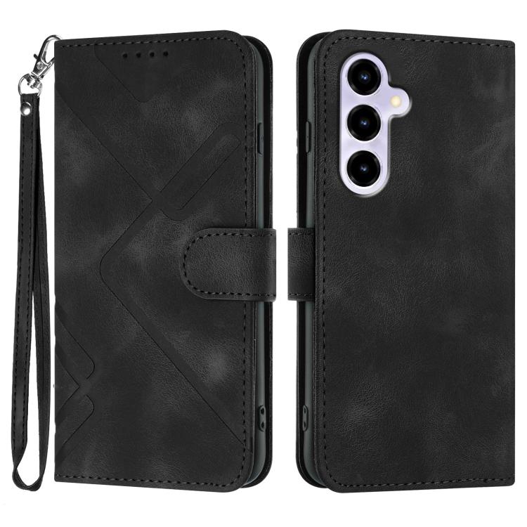 Line Pattern Skin Feel Leather Phone Case, For ZTE nubia Air Pro 5G, For ZTE nubia Neo 5 Pro 5G, For ZTE nubia Neo 5 5G, For ZTE nubia Neo 5 GT 5G, For ZTE Blade V80 Design / V80 Vita, For ZTE nubia V80 Max / Blade V80 Max, For ZTE Blade A56 Pro       ...