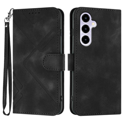 Line Pattern Skin Feel Leather Phone Case, For ZTE nubia Air Pro 5G, For ZTE nubia Neo 5 Pro 5G, For ZTE nubia Neo 5 5G, For ZTE nubia Neo 5 GT 5G, For ZTE Blade V80 Design / V80 Vita, For ZTE nubia V80 Max / Blade V80 Max, For ZTE Blade A56 Pro       ...