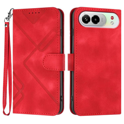 Line Pattern Skin Feel Leather Phone Case, For ZTE nubia Air Pro 5G, For ZTE nubia Neo 5 Pro 5G, For ZTE nubia Neo 5 5G, For ZTE nubia Neo 5 GT 5G, For ZTE Blade V80 Design / V80 Vita, For ZTE nubia V80 Max / Blade V80 Max, For ZTE Blade A56 Pro       ...