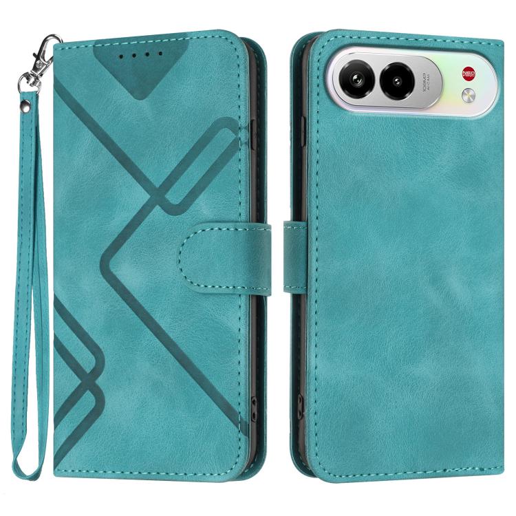 Line Pattern Skin Feel Leather Phone Case, For ZTE nubia Air Pro 5G, For ZTE nubia Neo 5 Pro 5G, For ZTE nubia Neo 5 5G, For ZTE nubia Neo 5 GT 5G, For ZTE Blade V80 Design / V80 Vita, For ZTE nubia V80 Max / Blade V80 Max, For ZTE Blade A56 Pro       ...
