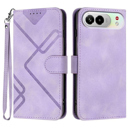 Line Pattern Skin Feel Leather Phone Case, For ZTE nubia Air Pro 5G, For ZTE nubia Neo 5 Pro 5G, For ZTE nubia Neo 5 5G, For ZTE nubia Neo 5 GT 5G, For ZTE Blade V80 Design / V80 Vita, For ZTE nubia V80 Max / Blade V80 Max, For ZTE Blade A56 Pro       ...