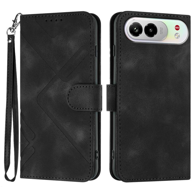 Line Pattern Skin Feel Leather Phone Case, For ZTE nubia Air Pro 5G, For ZTE nubia Neo 5 Pro 5G, For ZTE nubia Neo 5 5G, For ZTE nubia Neo 5 GT 5G, For ZTE Blade V80 Design / V80 Vita, For ZTE nubia V80 Max / Blade V80 Max, For ZTE Blade A56 Pro       ...
