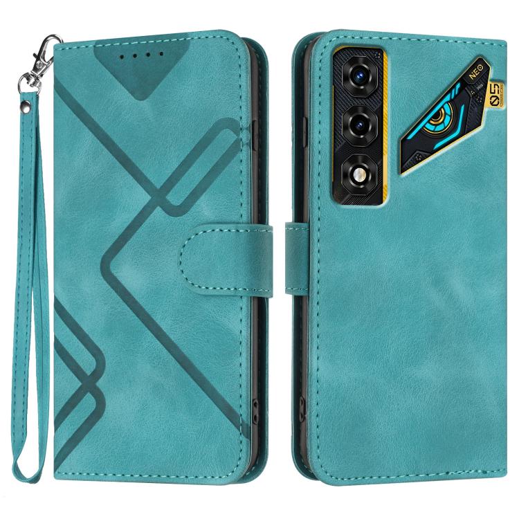 Line Pattern Skin Feel Leather Phone Case, For ZTE nubia Air Pro 5G, For ZTE nubia Neo 5 Pro 5G, For ZTE nubia Neo 5 5G, For ZTE nubia Neo 5 GT 5G, For ZTE Blade V80 Design / V80 Vita, For ZTE nubia V80 Max / Blade V80 Max, For ZTE Blade A56 Pro       ...