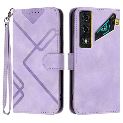 Line Pattern Skin Feel Leather Phone Case, For ZTE nubia Air Pro 5G, For ZTE nubia Neo 5 Pro 5G, For ZTE nubia Neo 5 5G, For ZTE nubia Neo 5 GT 5G, For ZTE Blade V80 Design / V80 Vita, For ZTE nubia V80 Max / Blade V80 Max, For ZTE Blade A56 Pro       ...