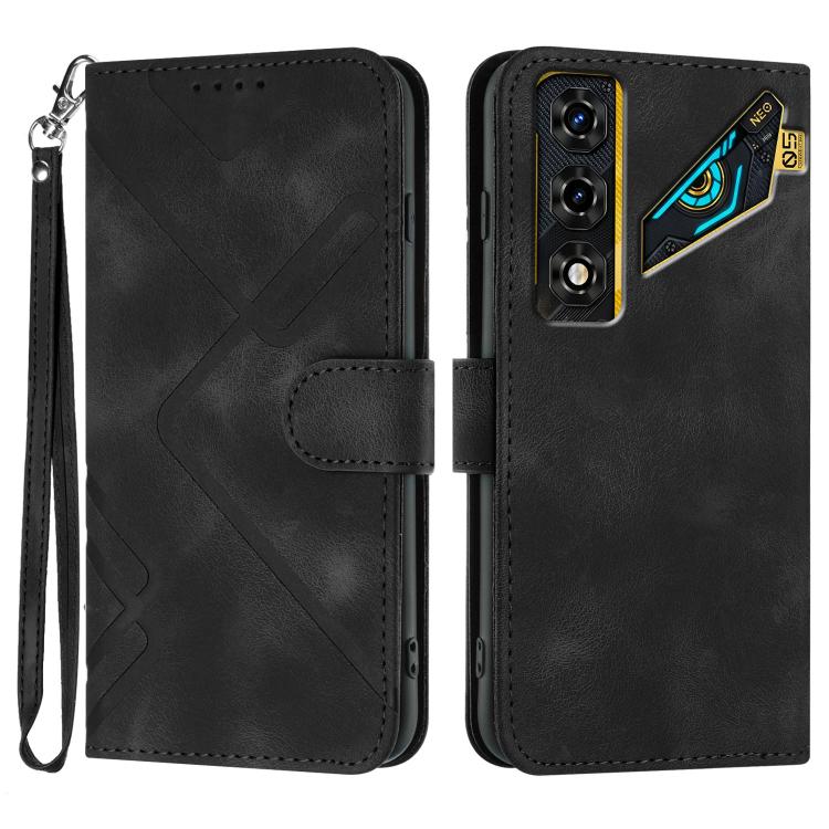Line Pattern Skin Feel Leather Phone Case, For ZTE nubia Air Pro 5G, For ZTE nubia Neo 5 Pro 5G, For ZTE nubia Neo 5 5G, For ZTE nubia Neo 5 GT 5G, For ZTE Blade V80 Design / V80 Vita, For ZTE nubia V80 Max / Blade V80 Max, For ZTE Blade A56 Pro       ...
