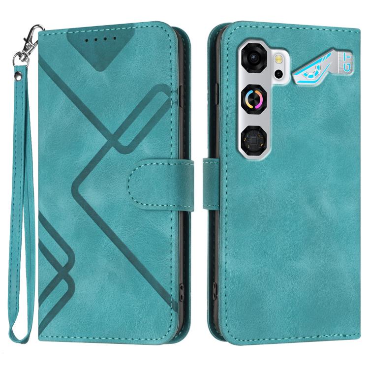 Line Pattern Skin Feel Leather Phone Case, For ZTE nubia Air Pro 5G, For ZTE nubia Neo 5 Pro 5G, For ZTE nubia Neo 5 5G, For ZTE nubia Neo 5 GT 5G, For ZTE Blade V80 Design / V80 Vita, For ZTE nubia V80 Max / Blade V80 Max, For ZTE Blade A56 Pro       ...