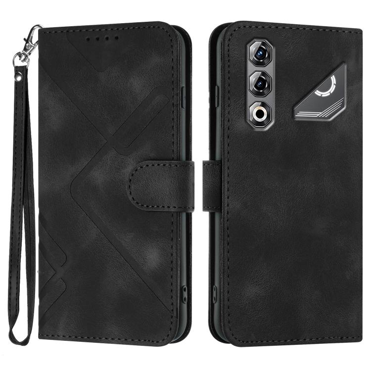 Line Pattern Skin Feel Leather Phone Case, For ZTE nubia Air Pro 5G, For ZTE nubia Neo 5 Pro 5G, For ZTE nubia Neo 5 5G, For ZTE nubia Neo 5 GT 5G, For ZTE Blade V80 Design / V80 Vita, For ZTE nubia V80 Max / Blade V80 Max, For ZTE Blade A56 Pro       ...